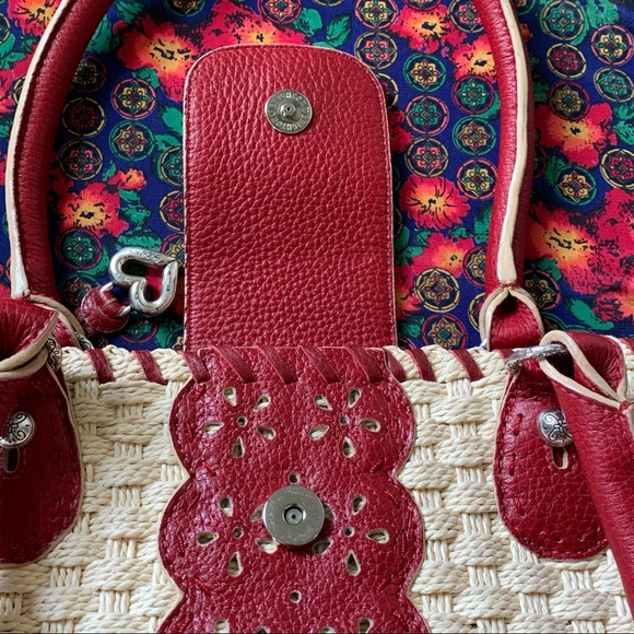 Brighton Woven Rattan Shoulder Bag - Picture 4 of 16